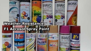 Weather Resistance F1 Aerosol Spray Paint 400ml For Color Repairs